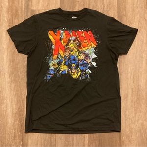 X-Men 90's Team Marvel Comics Officially Licensed Adult T-Shirt Large Black NWOT